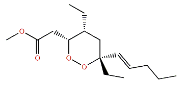 Methyl (3R,4R,6R,7E)-3,6-Epidioxy-4,6-diethyl-7-undecenoate